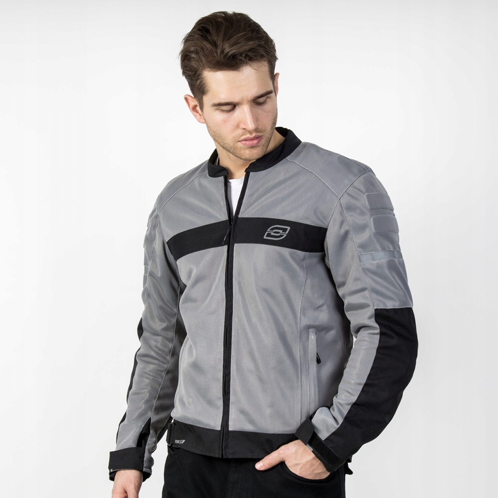 MOTOCYKLOWA KURTKA TEKSTYLNA OZONE DART SILVER S Producent Ozone