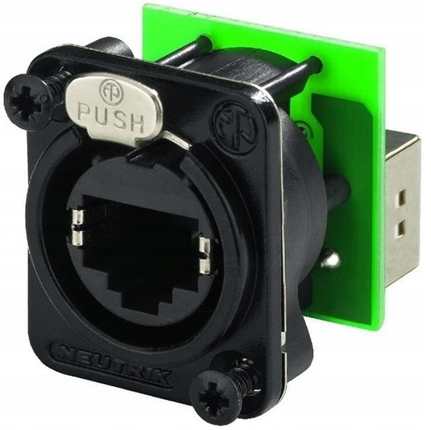 

Neutrik NE8FDP-B gniazdo tablicowe RJ45 ethernet