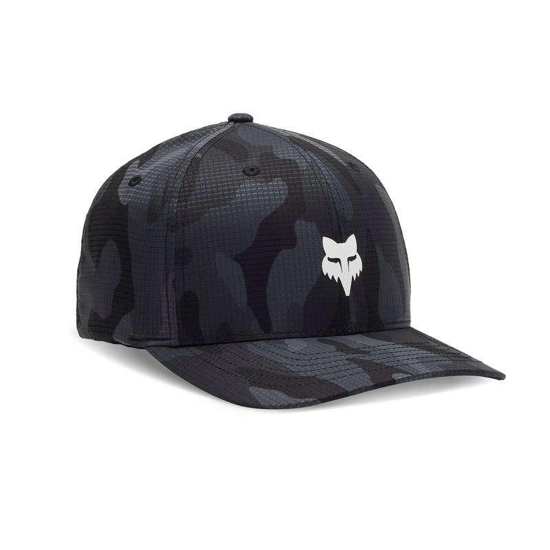 Kšiltovka Fox Head Tech Flexfit Black Camo (L/XL)