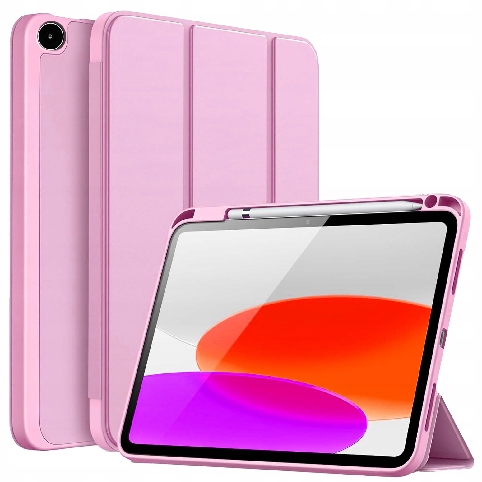 Etui Do Apple Ipad 10.2 7/8/9 9 Gen Z Klapką z Uchwytem na Rysik
