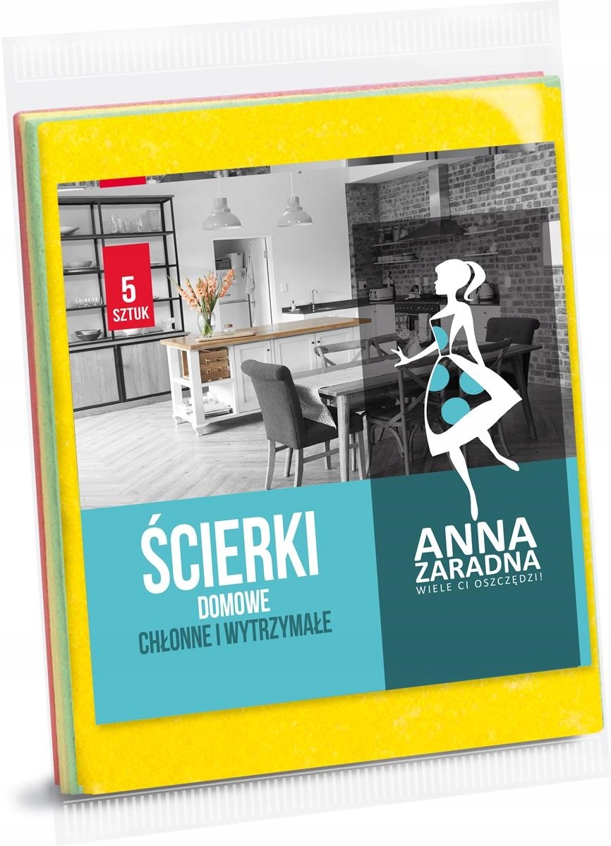 

Ścierki Do Czyszczenia Mebli Anna Zaradna 5szt