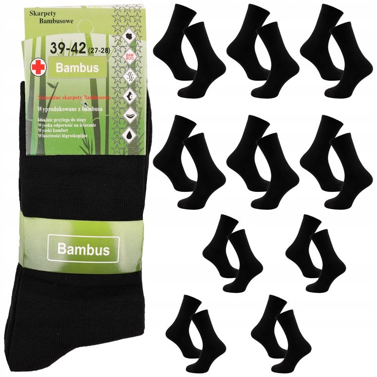 

Skarpetki Męskie Skarpety Bambusowe Robocze