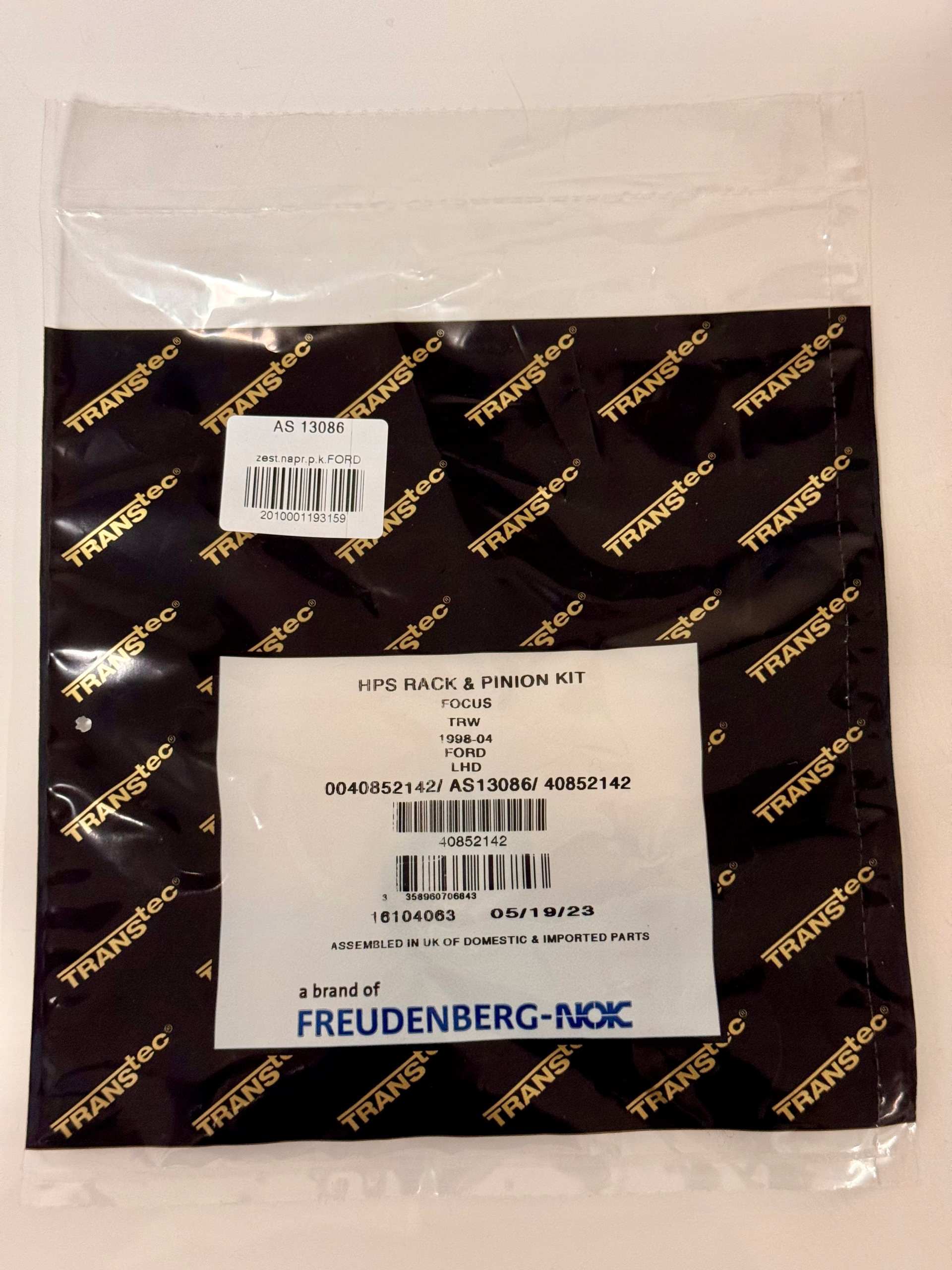 ZESTAW NAPRAWCZY PRZEKŁADNI MAGLOWNICY FORD FOCUS I TRANSIT CONNECT