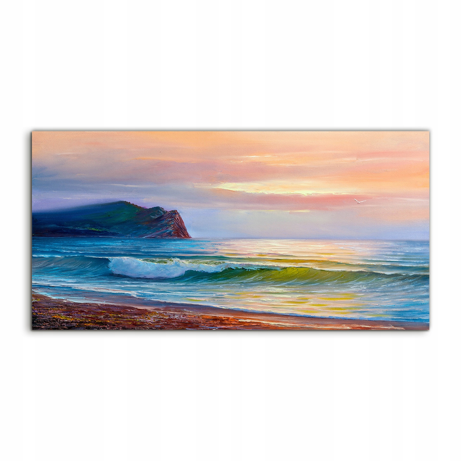 Akrylový obraz 120x60 na stenu More Západ slnka