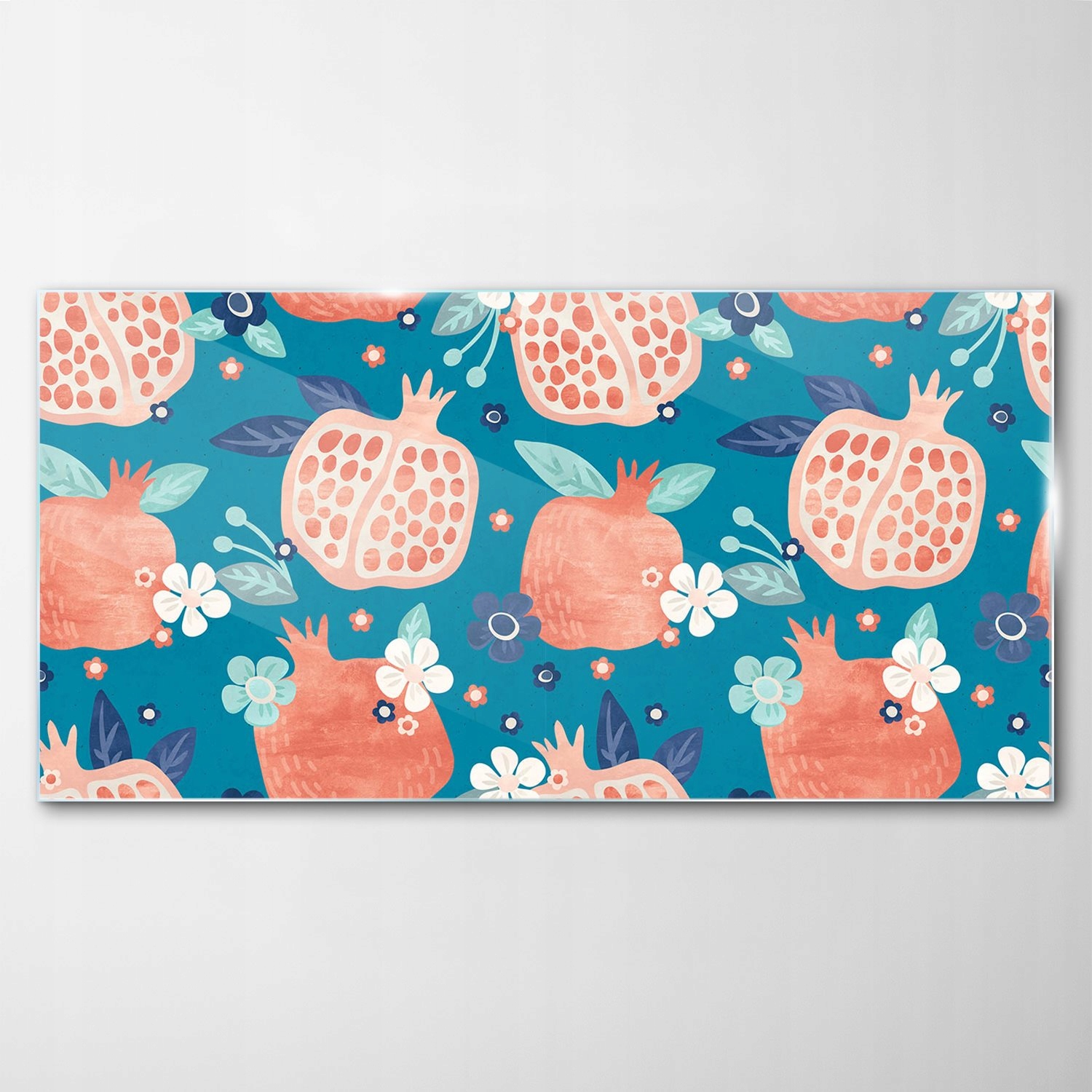 

Hartowany Obraz Szklany Owoce Art Akwarele 100x50