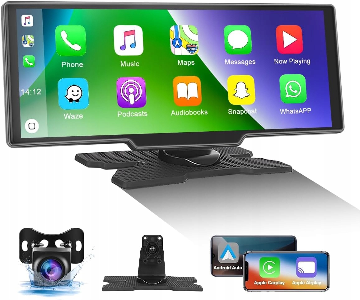 Autorádio Couvací Kamera Navigace Android Carplay 10,2" Camecho
