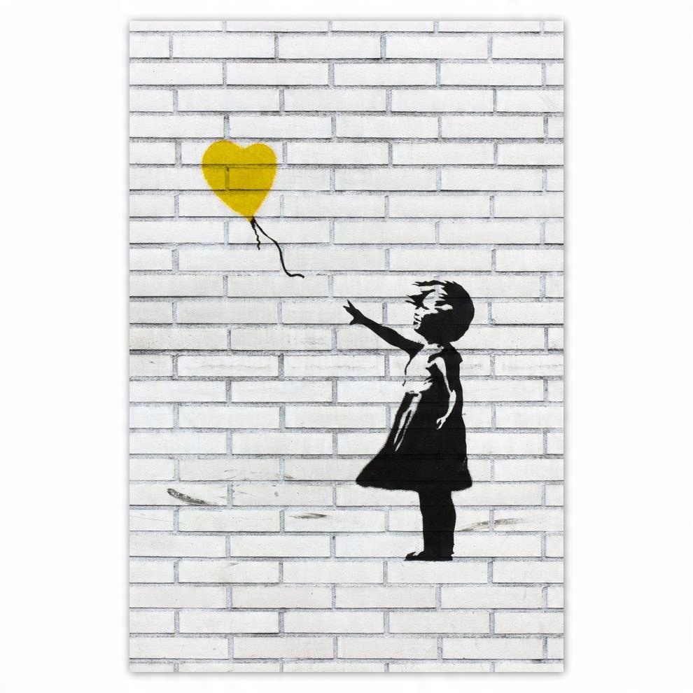 

Plakat 40x60 Banksy Balonik Dziewczyna