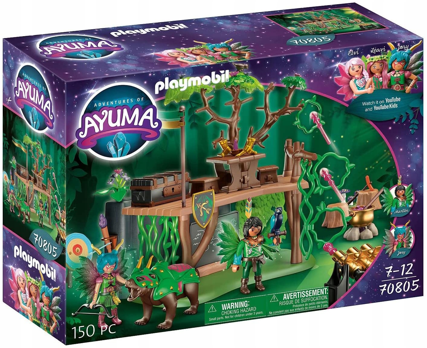 

Playmobil 70805 Ayuma Wróżka Obóz Treningowy