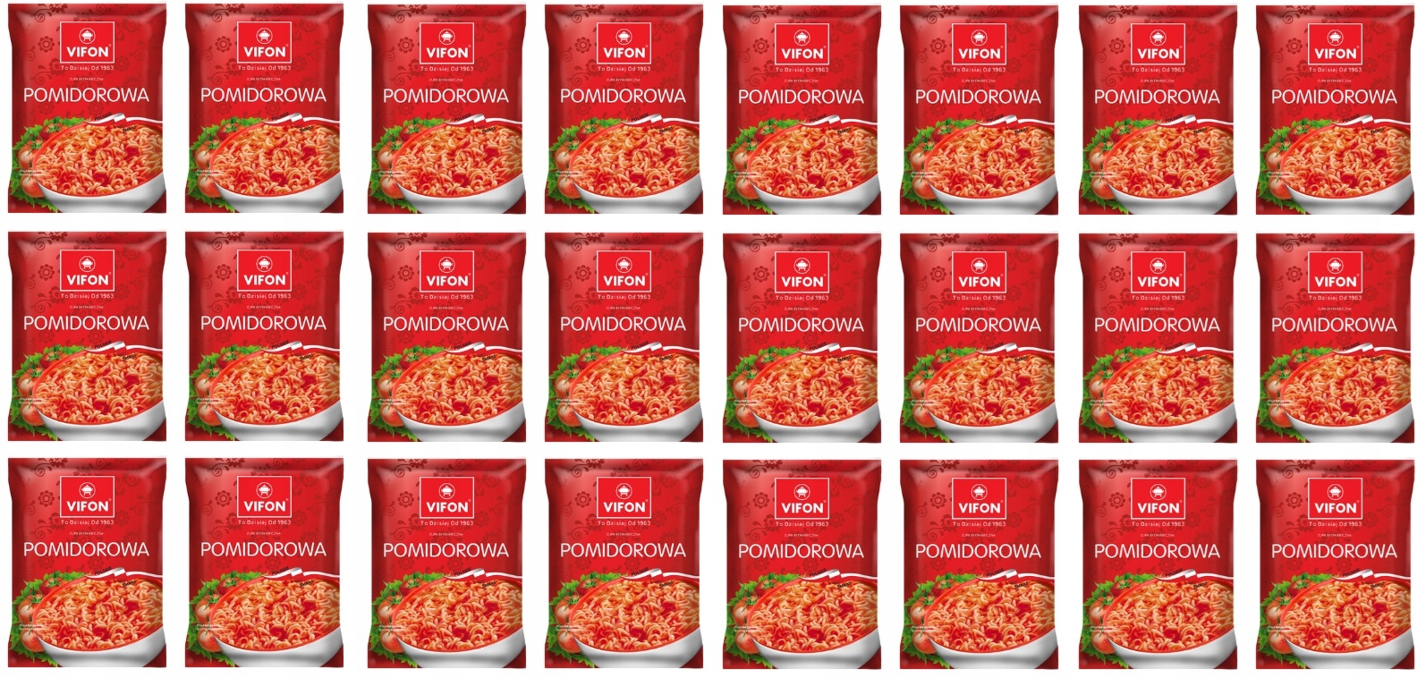 24x 65g Vifon Zupa błyskawiczna pomidorowa Karton
