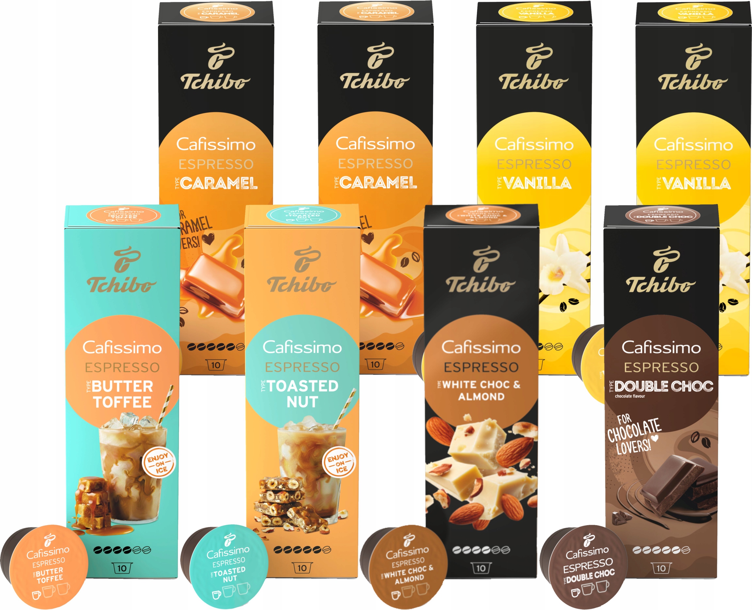 80 kapsułki do Cafissimo Zestaw MIX Smakowy