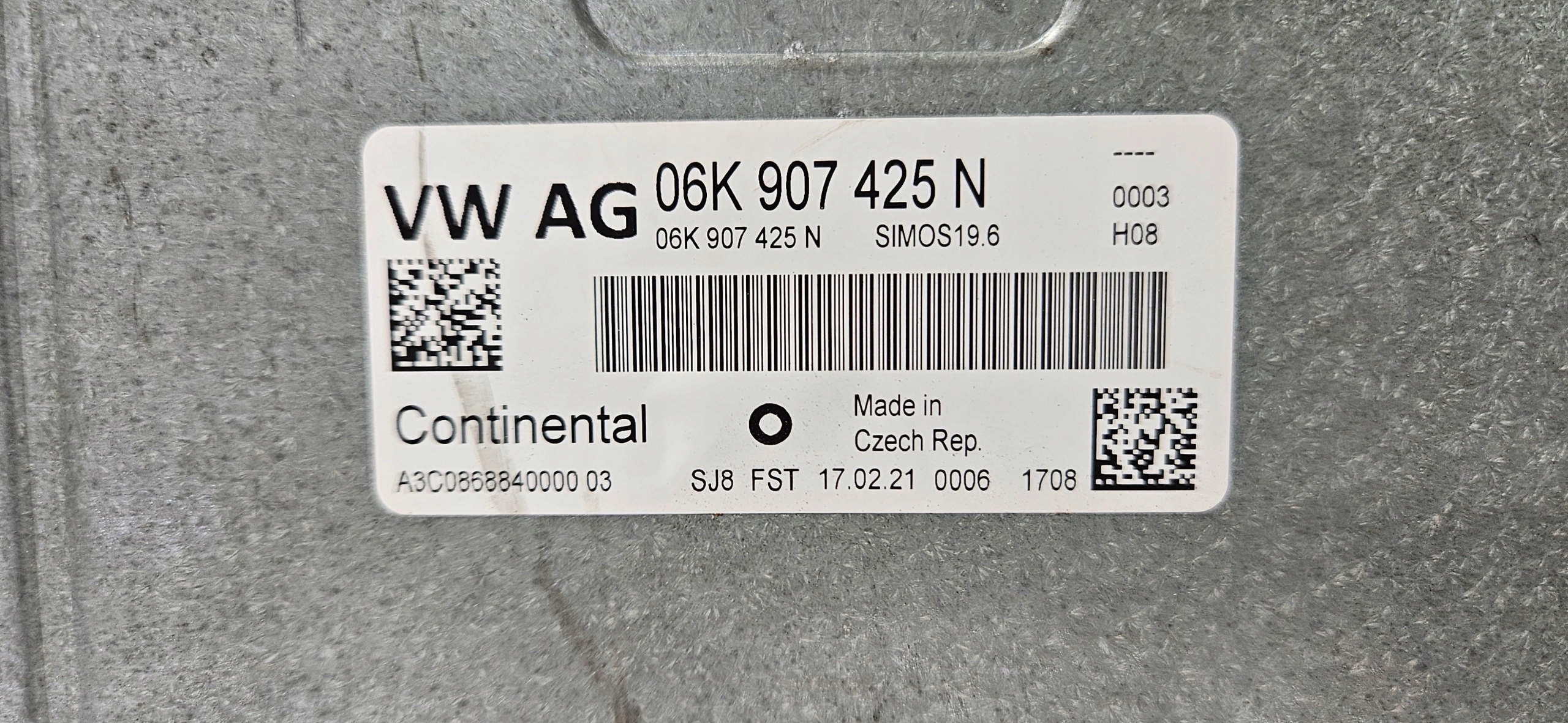 computer Motore ECU VW AUDI 06K907425N