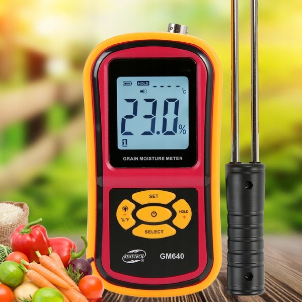 MIERNIK WILGOTNOŚCI ZIARNA ZBOŻA RZEPAKU PSZENICY PASZY WILGOTNOŚCIOMIERZ Rodzaj higrometr