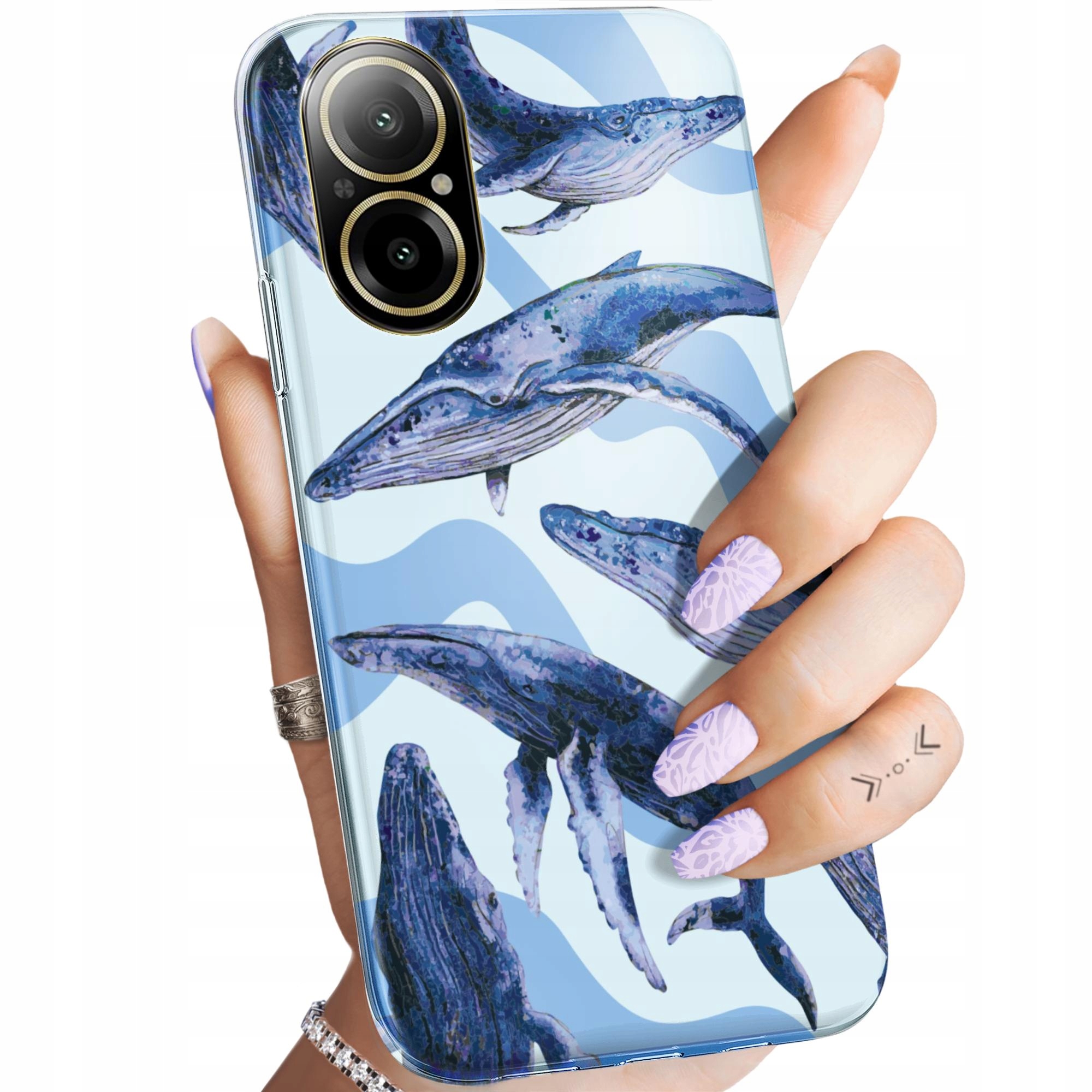 Etui Do Realme C67 4G Morze Fale Woda Aqua Obudowa Pokrowiec Case