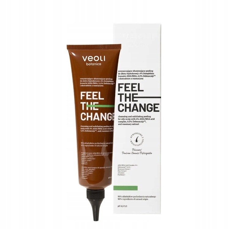 Čistící peeling na pokožku hlavy Veoli botanica 150 ml