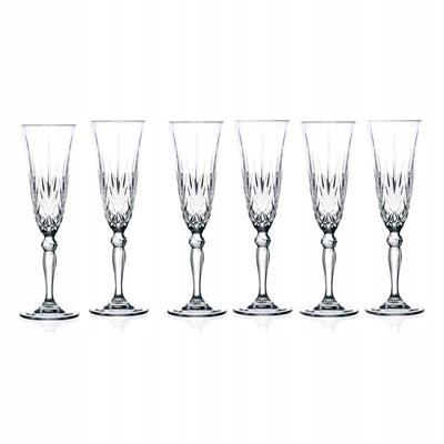 Rcr Melodie Sklenička 160 ML Šampaňské Kpl 6 Ks