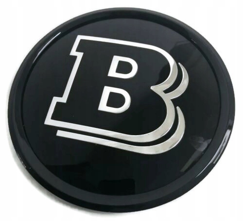 EMBLEMAT LOGO BRABUS W447 W176 X156 185MM CZARNA RAMKA A16488804