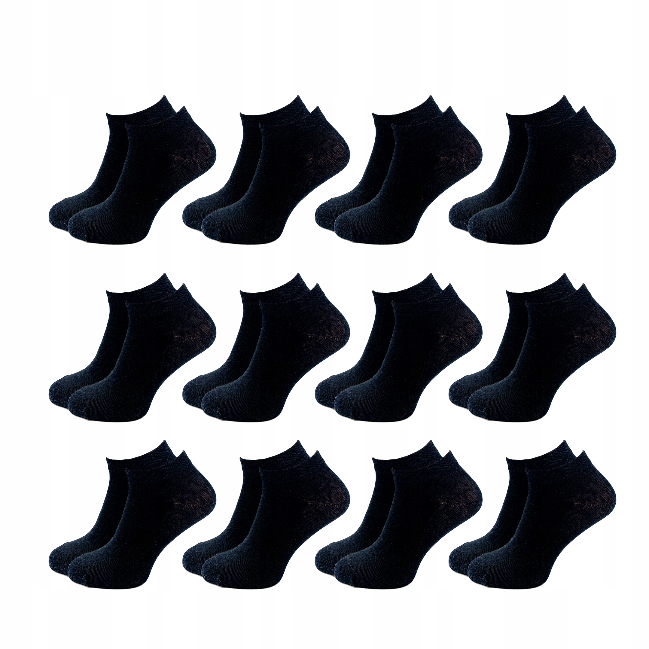 

12x Skarpety Bawełniane Zakostki Damskie Roz 35-39