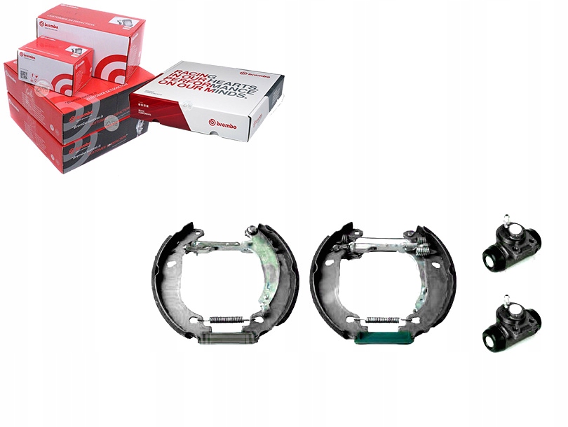 61 073/RS5 - BREMBO КОМПЛЕКТ ПОСТАВКИ БАРАБАНА PEUGEOT 206, 20