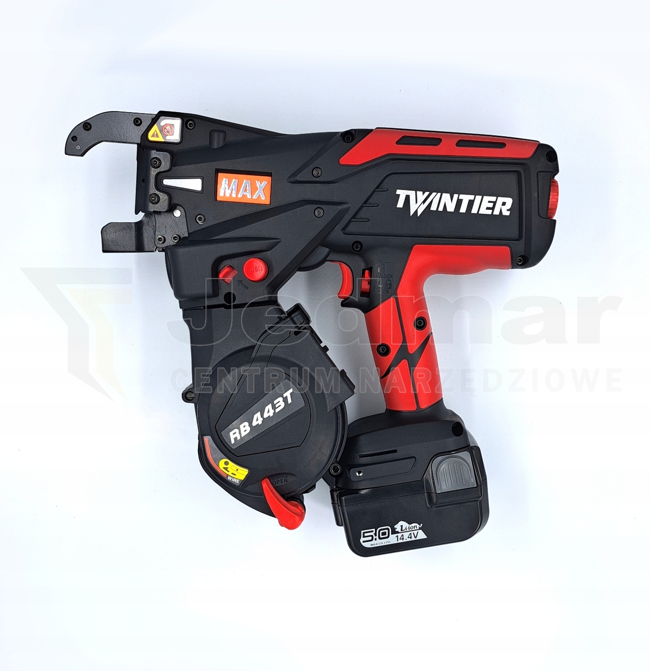 Wiązarka Do Zbrojeń Prętów Max RB443T baterie 5Ah Drut