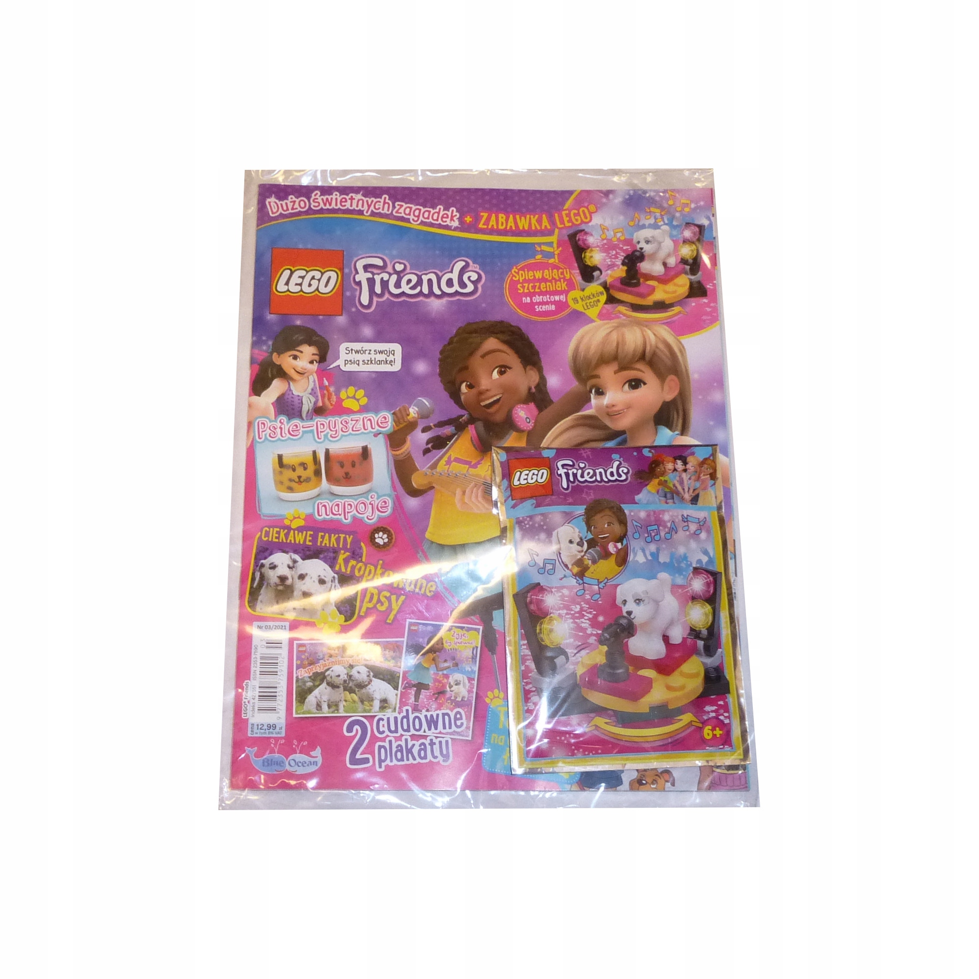 Lego Friends 3 2021 śpiewający szczeniak