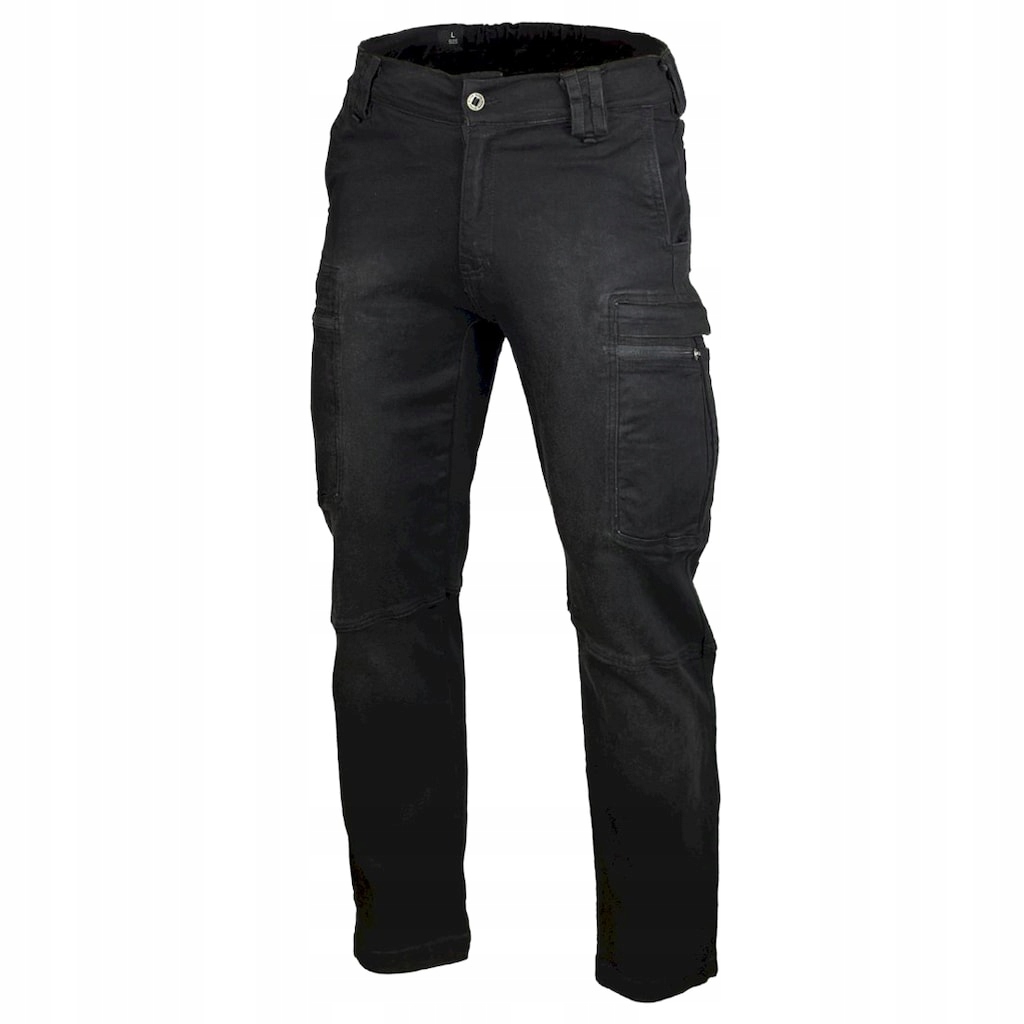 Vojenské taktické kalhoty kapsáče Texar Dominus Denim Black M