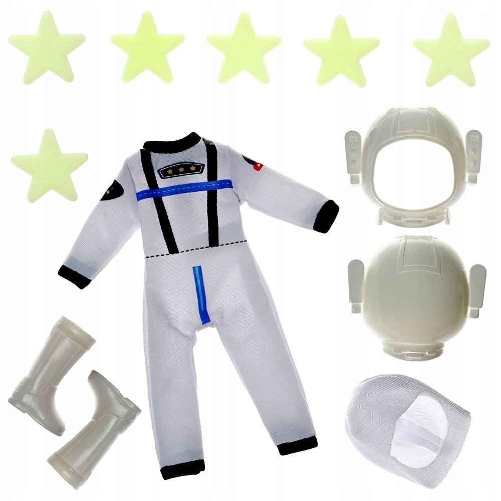 

Zestaw Kosmonauty akcesoria kombinezon Lottie