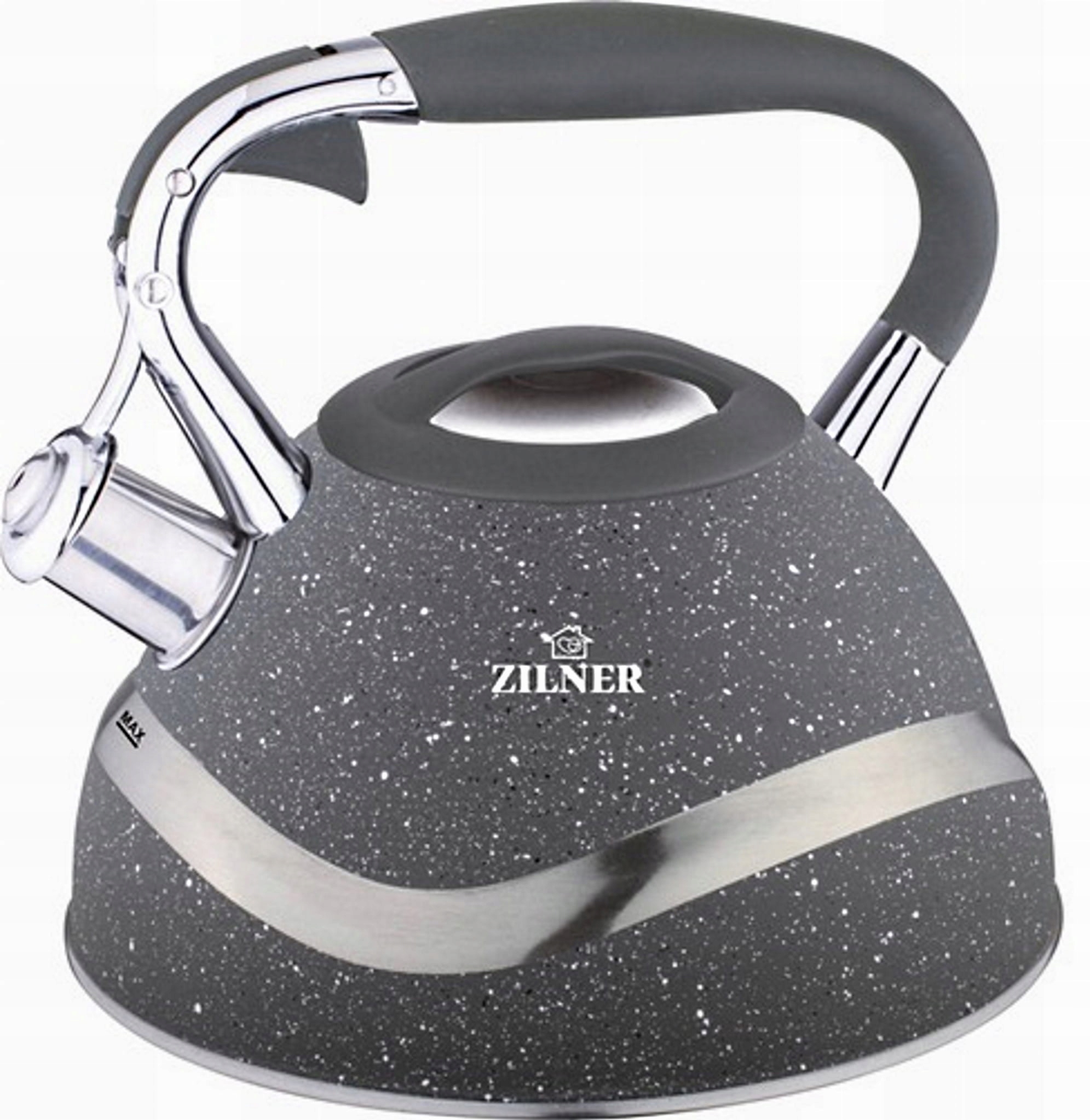 

Czajnik z gwizdkiem Zilner 3L Szary ZL-5701