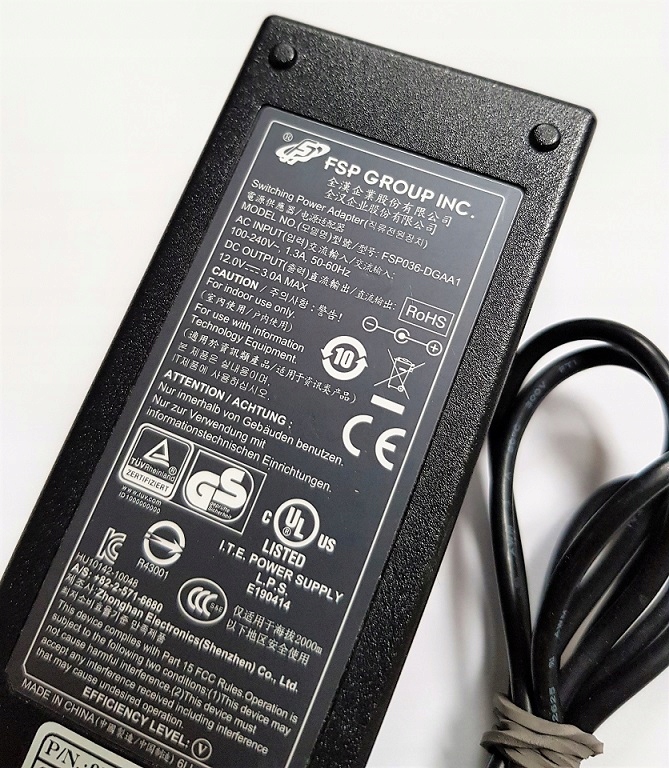 ZASILACZ FSP 12V 3A FSP036-DGAA1 36W 5.5/2.5 Model FSP036-DGAA1