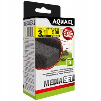 

Aquael Wkład gąbkowy 3szt. UniFilter Uv 500 113913