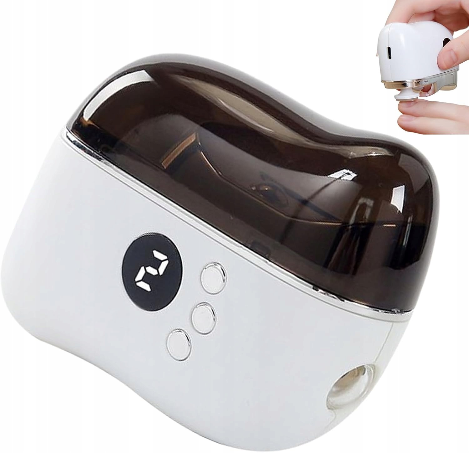 Elektrický Pilník a zastřihovač nehtů Led automatický pro seniory a děti