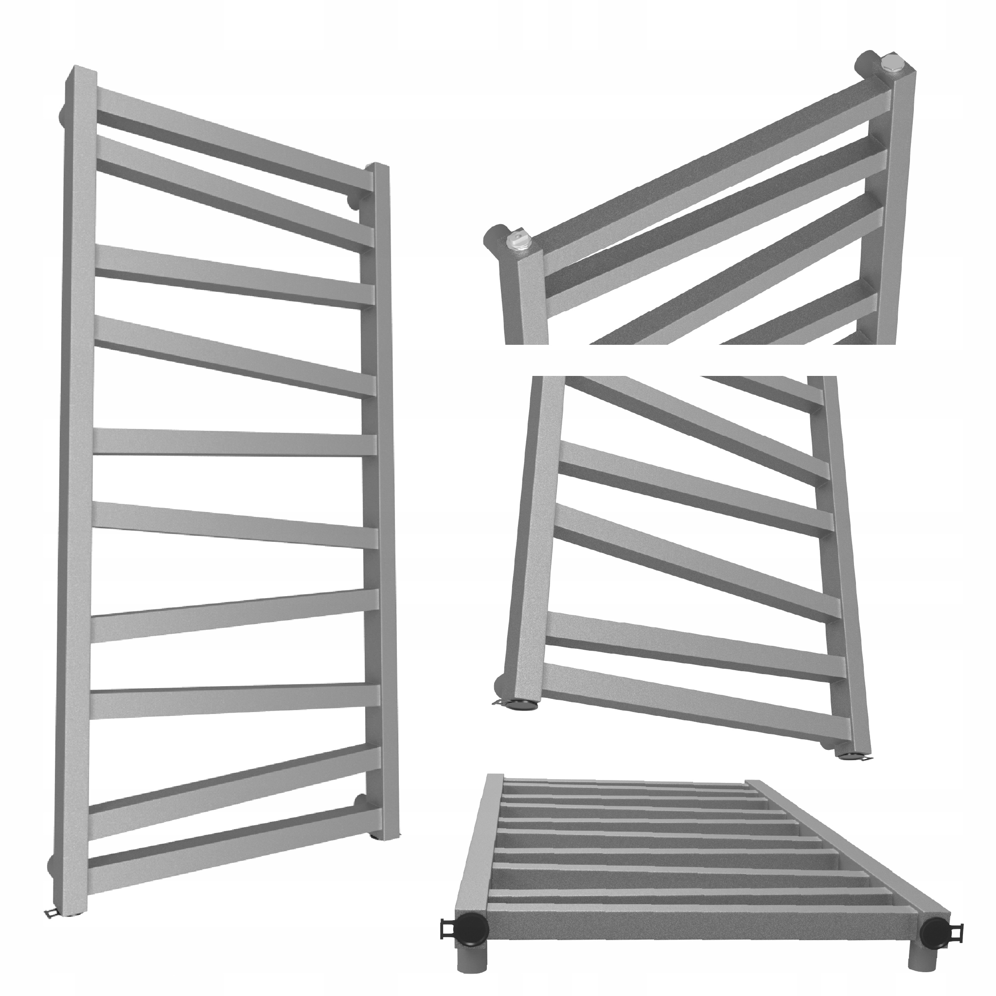 Dekorativní radiátor Zygzak 1190x500 Antracit