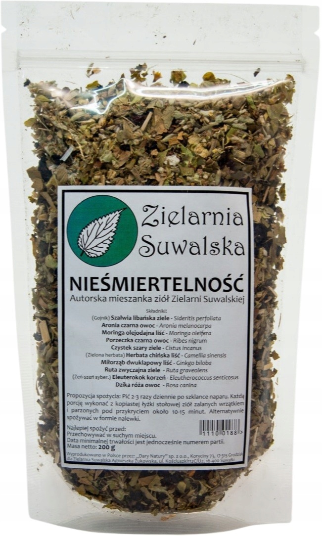 

Zioła Nieśmiertelność 200g Zielarnia Suwalska