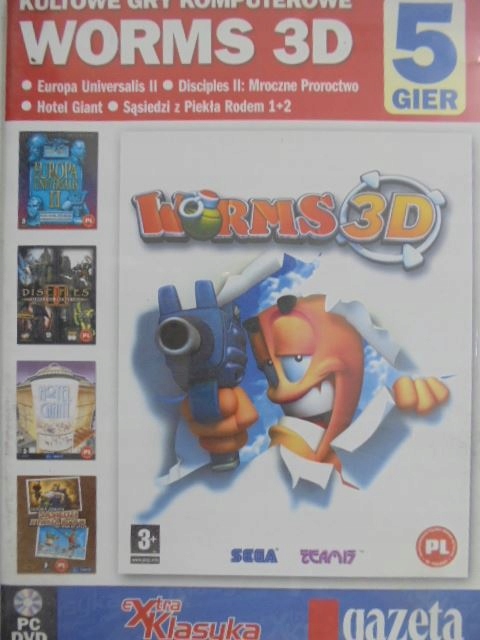 Worms 3d (gra Pc) Niska cena na Allegro