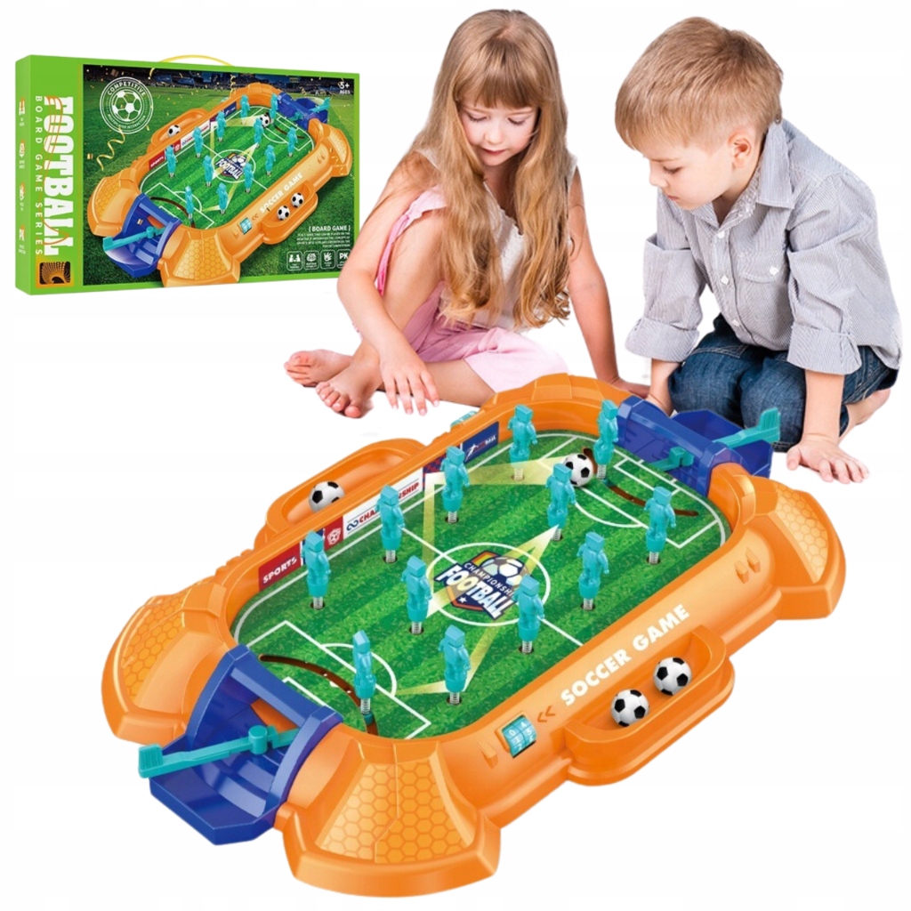 PIŁKARZYKI SPRĘŻYNOWE MINI GRA ZRĘCZNOŚCIOWA PIŁKA NOŻNA STOLIK PIŁKARSKI