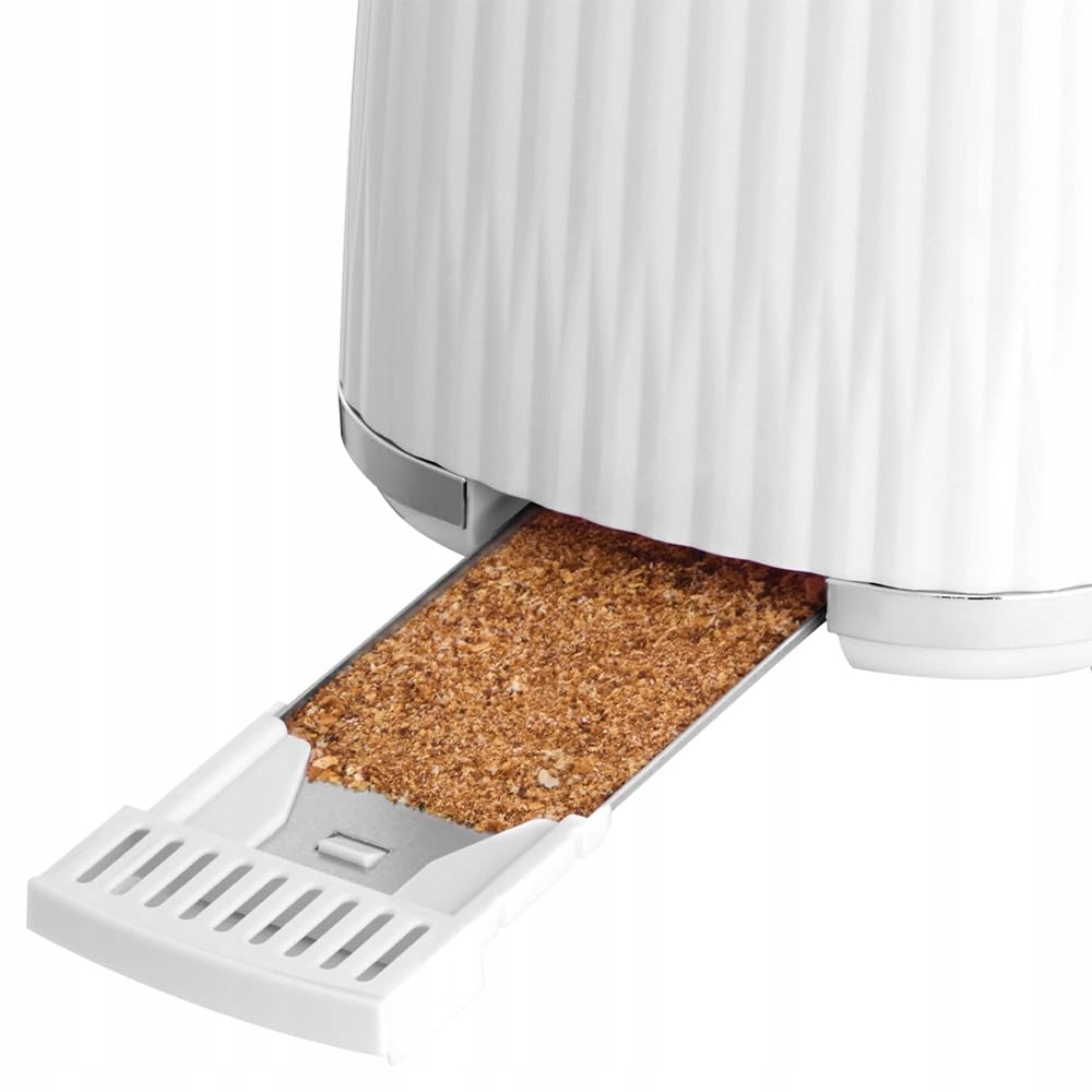 RUSSELL HOBBS Toster 2 Kromki 6 Stopni Opiekania Funkcja Podgrzewania Biały — miniatura 5