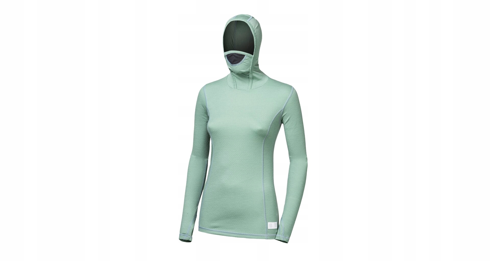 Sensor Merino Df Dámské Triko Dl.rukáv S Kapucí Basil Green Velikost Xl