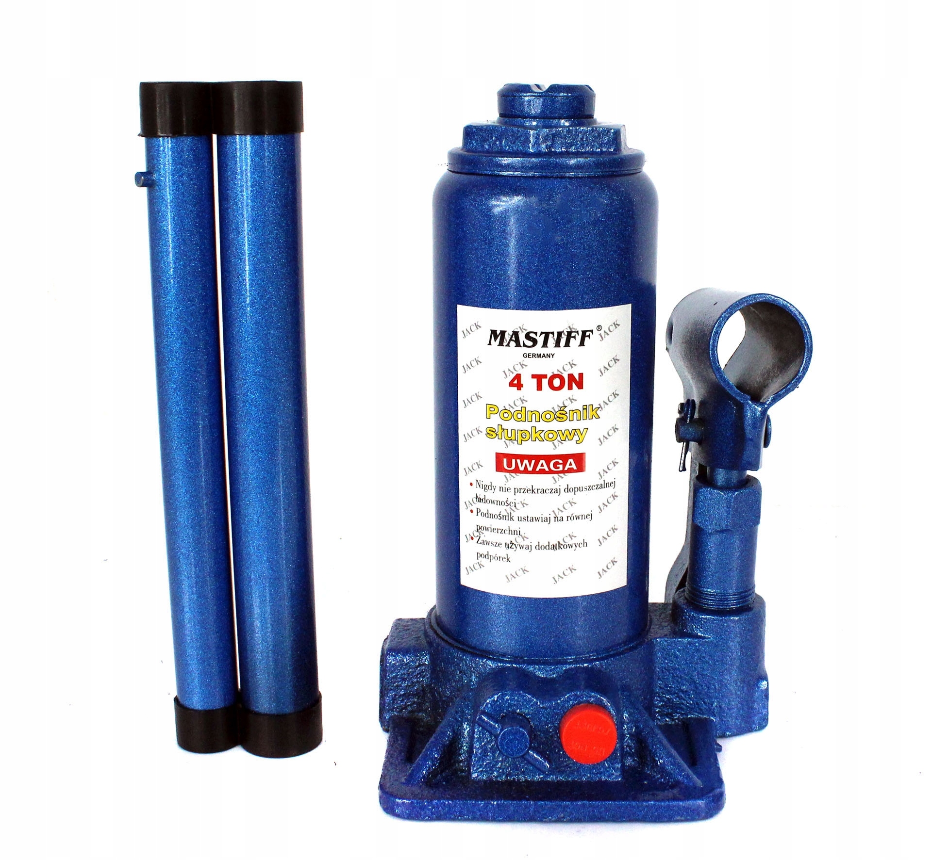 

Podnośnik Słupkowy Hydrauliczny 4 Ton Lewarek 4T