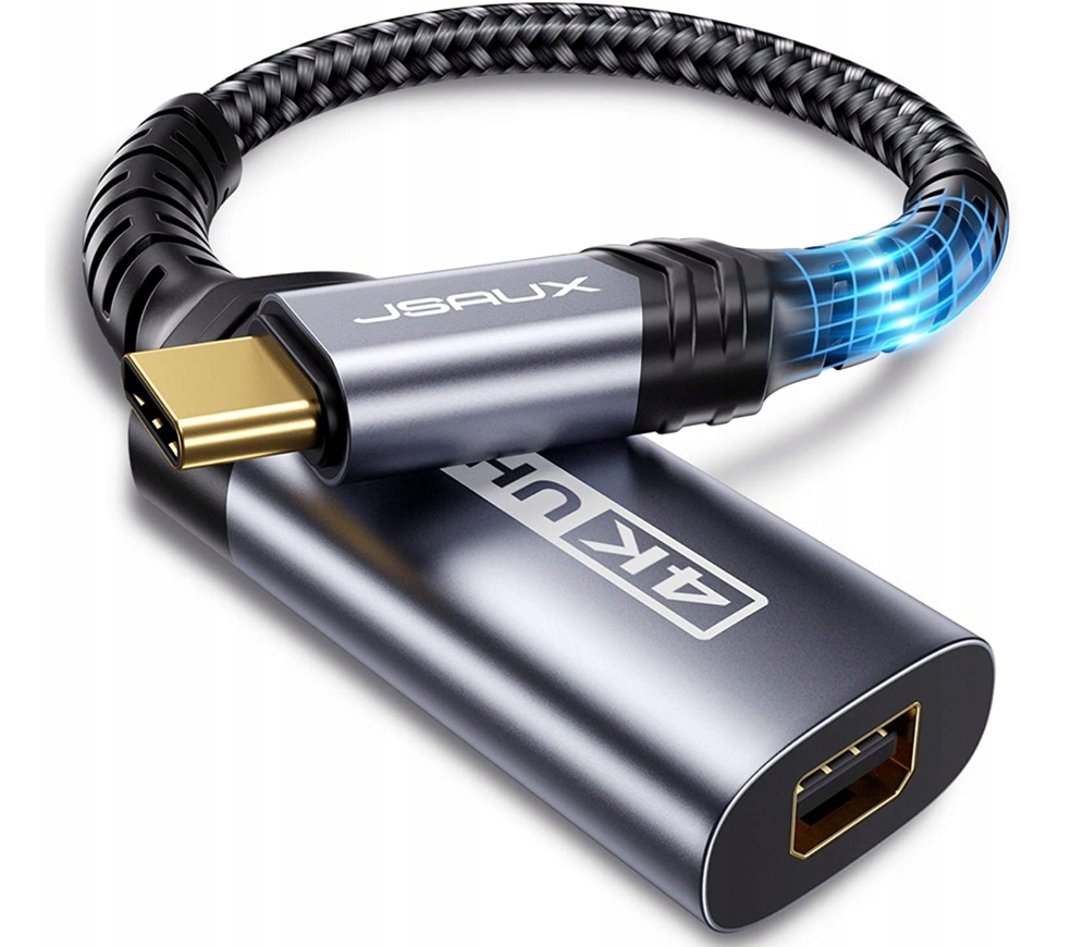 Kábel JSAUX 0,2 m USB-C do MINI DISPLAYPORT