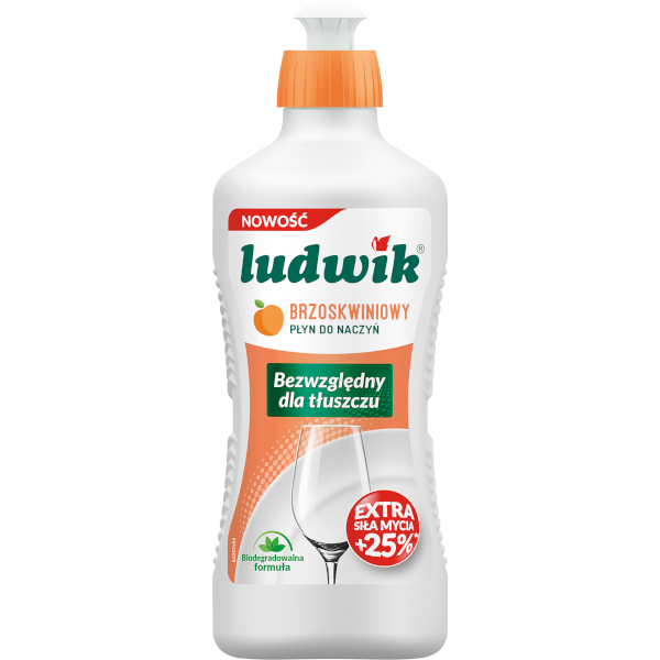 

Ludwik Płyn do naczyń Brzoskwinia 450g