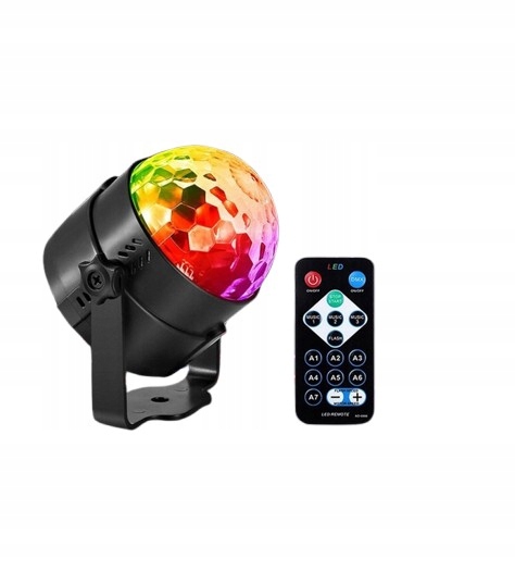 SHEIN PROJEKTOR KULA DYSKOTEKOWA DHG SC1
