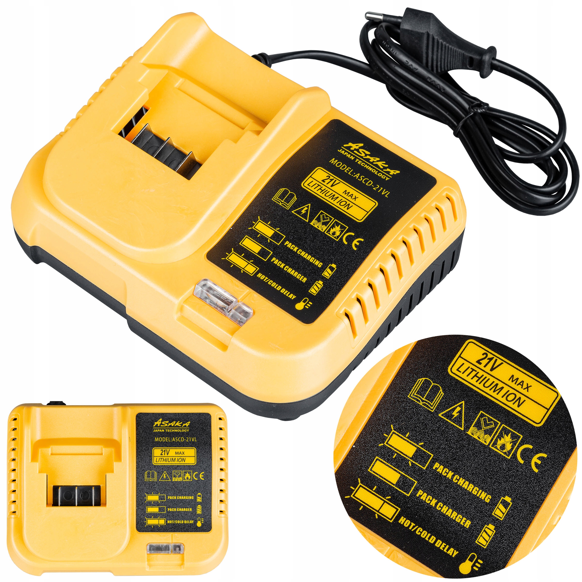 Ładowarka Do Akumulatora 21V 2.0AH Wkrętarka