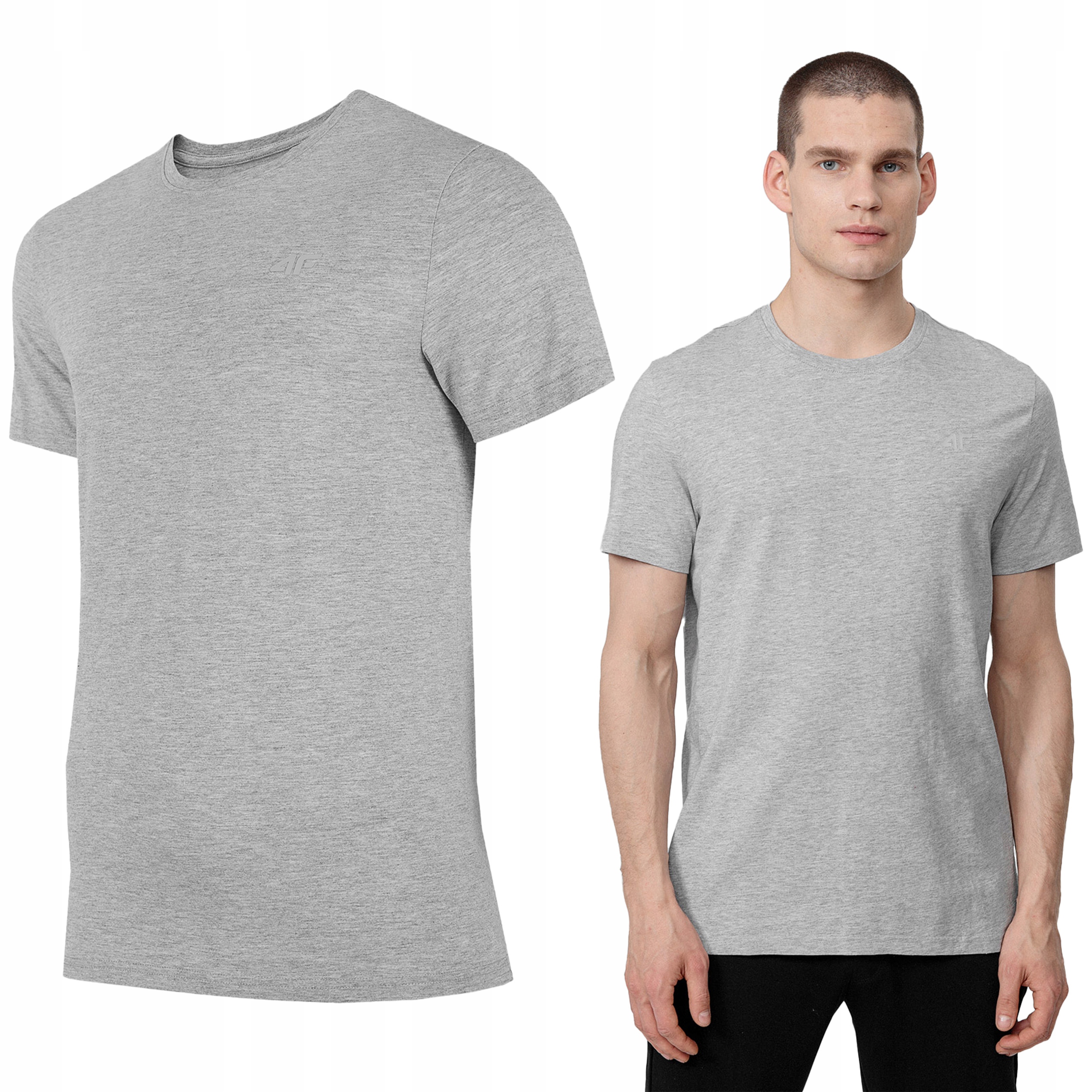 

Koszulka Męska 4F T-shirt Bawełniana Sportowa XL