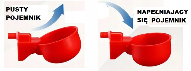 POIDŁO POIDEŁKO DLA KURCZAKÓW KUR DROBIU GOŁĘBI 10 szt + WIERTŁO GRATIS Rodzaj poidło