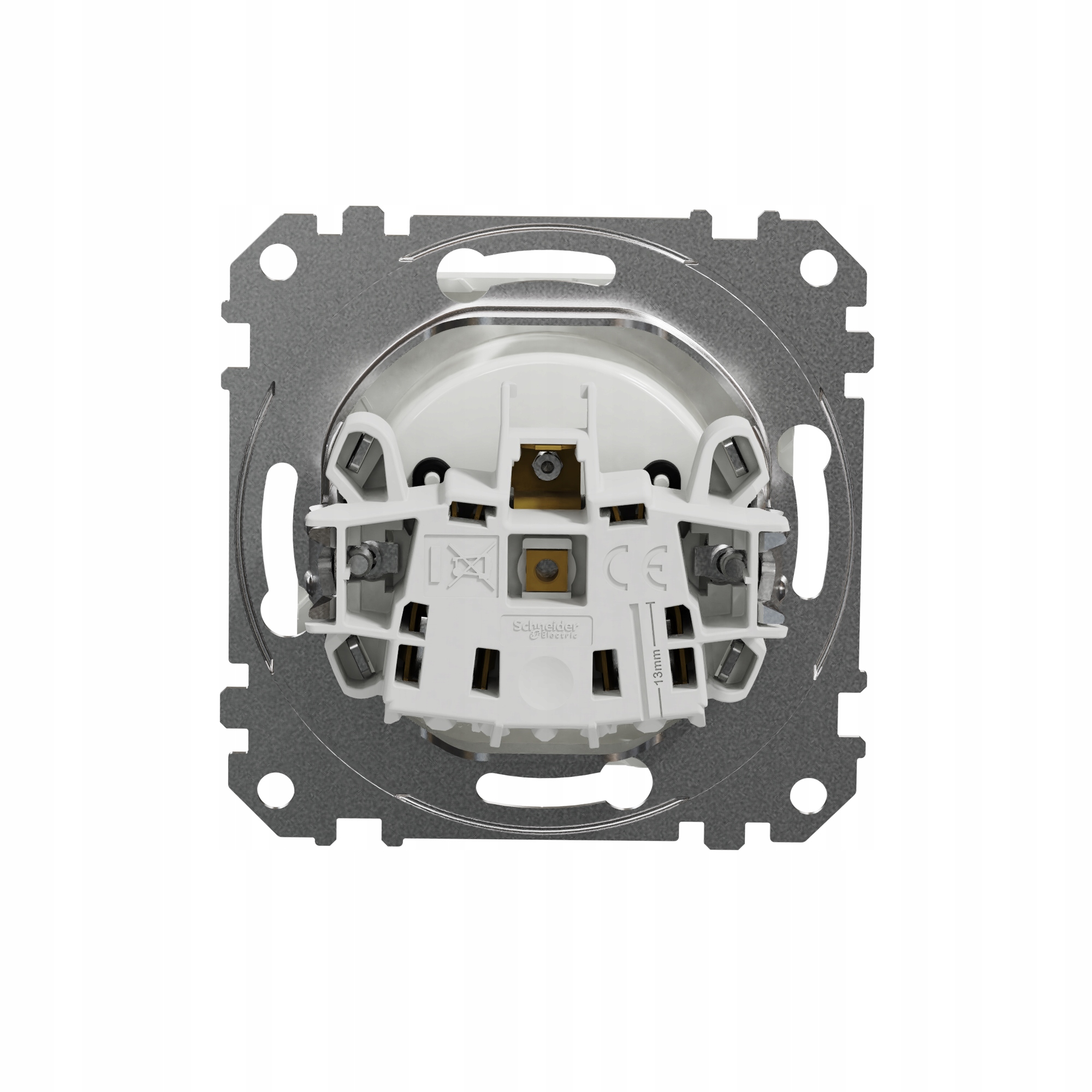 Sedna Design Gniazdo pojed z przesłonami białe Przeznaczenie Elektryczne
