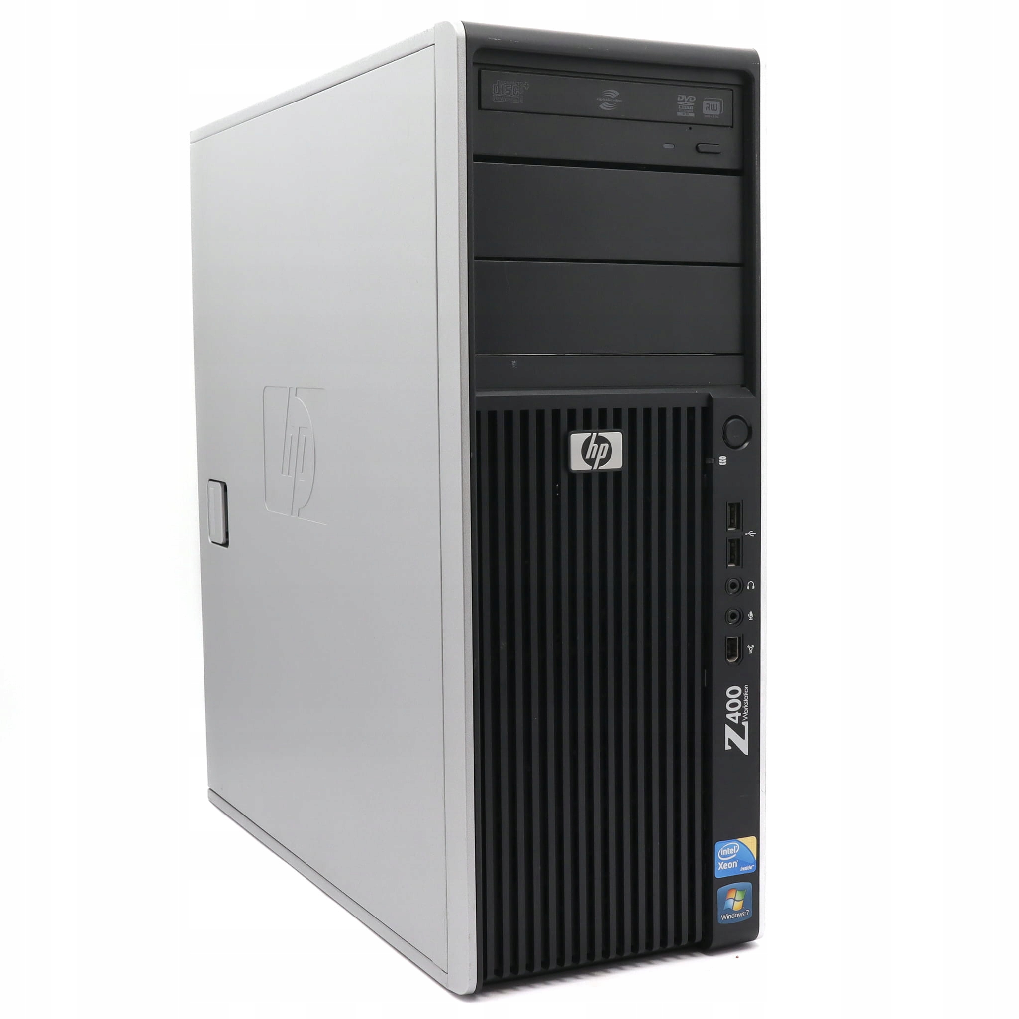 HP Workstation Z400 Tower Xeon W3520 6GB 500GB DVD Radeon firewire