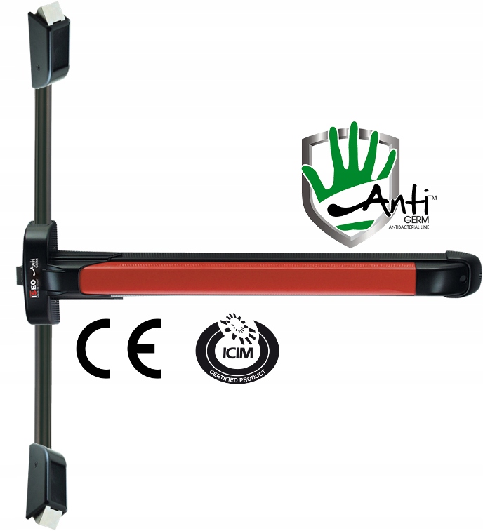 iseo antipanické push kování pro evakuaci IS-942-413058T