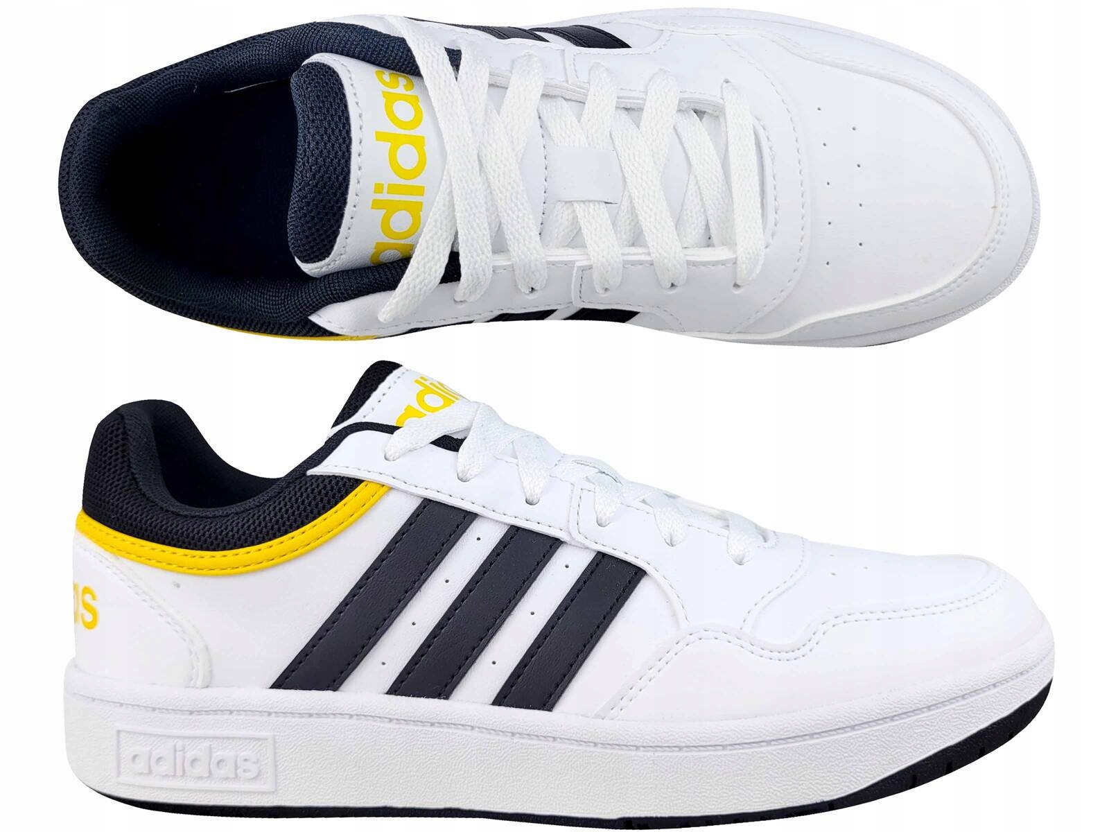 Adidas Hoops 3.0 IF2726 Buty Trampki Tenisówki Dziecięce Białe