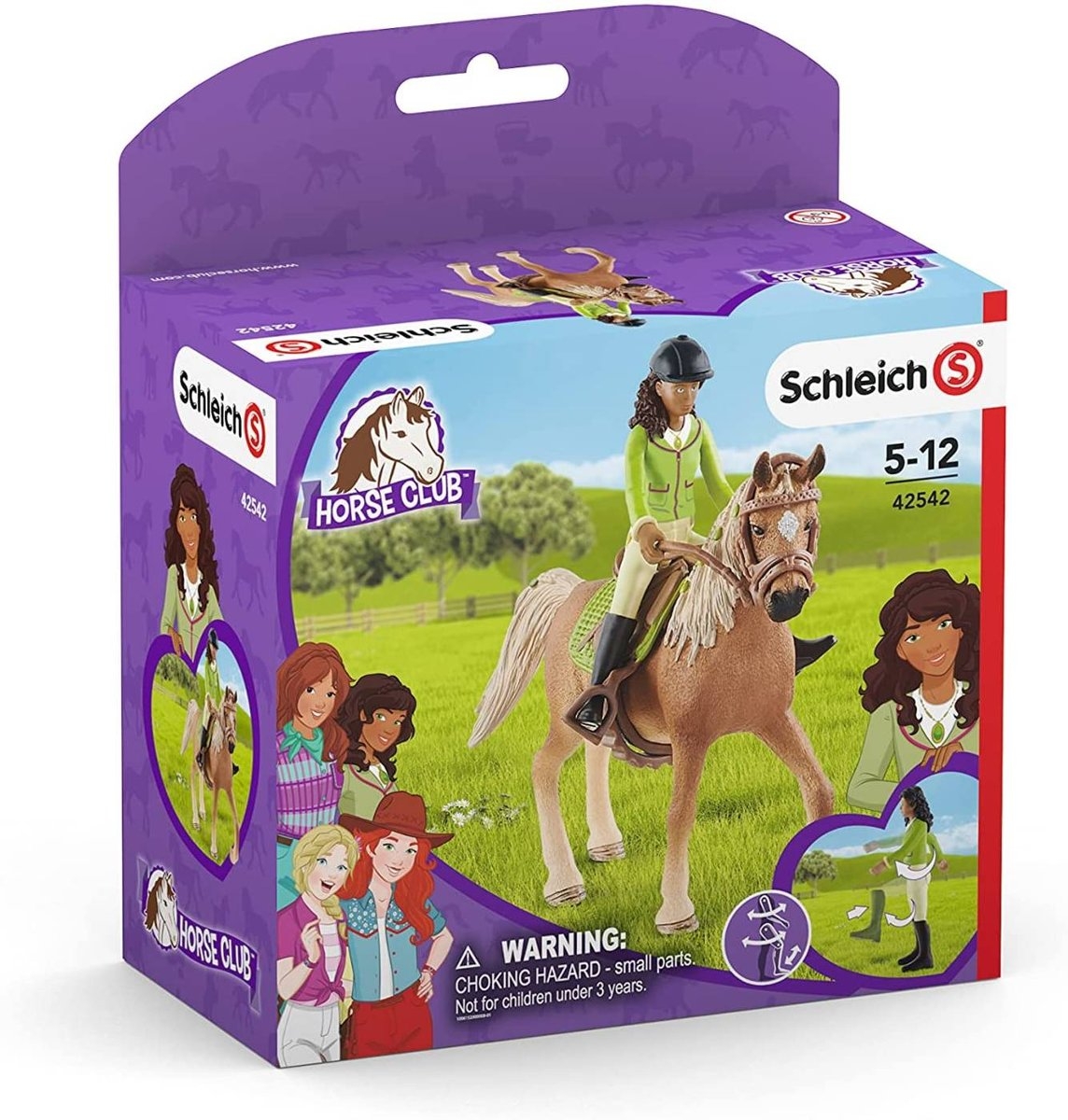 

Schleich Horse 42542 Jeździec Sarah i koń Mystery
