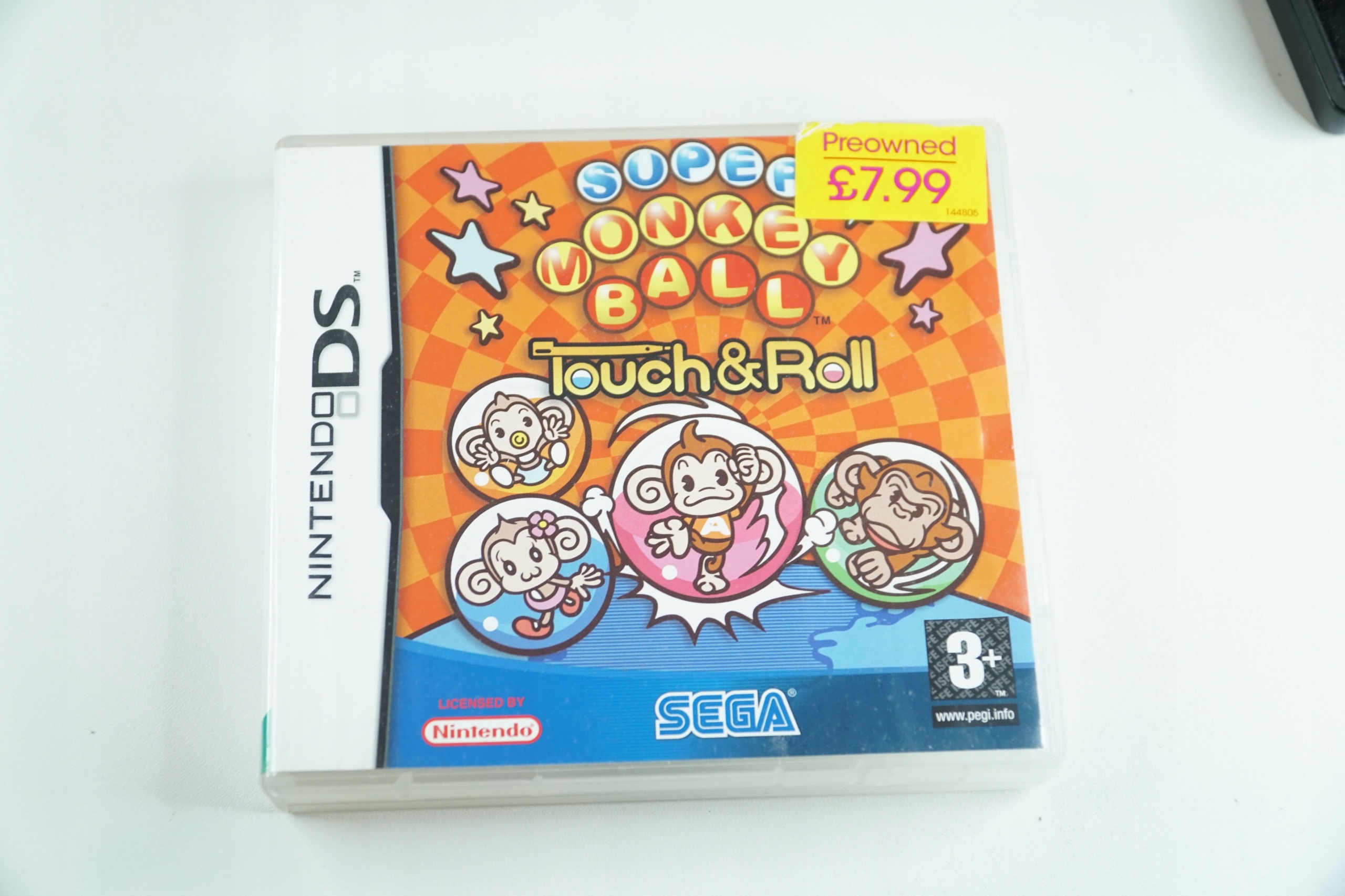 Super Monkey Ball Touch Roll Nintendo DS
