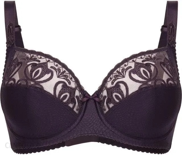 Měkká krajková podprsenka fialová Felina Serenada 205294 100B